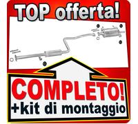 Scarico Completo per SUZUKI SWIFT II 1.3 3-Volumi Marmitta