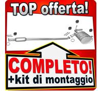 Scarico Completo per SUZUKI SWIFT II 1.3 4WD 2-Volumi 3-porte Marmitta