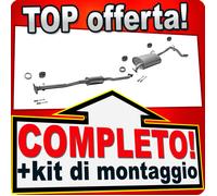 Scarico Completo per SUZUKI WAGON R+ 1.3 88/94CV 09.2003-2010 anche 4X4