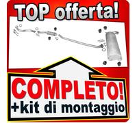Scarico Completo per TOYOTA RAV 4 II 2.0 VVTI 3-porte SWB 2000-2003 +Tubo