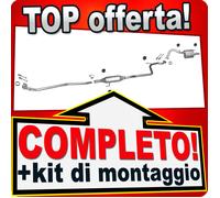 Scarico Completo per TOYOTA YARIS (P9) 1.0 12V Marmitta