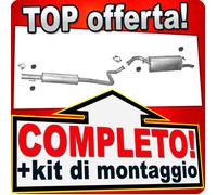 Scarico Completo per TOYOTA YARIS VERSO 1.5 2000-2003 Marmitta