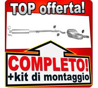 Scarico Completo per VOLVO S60 I 2.0 2.3 2.4 T Turbo 2.4 TD Marmitta