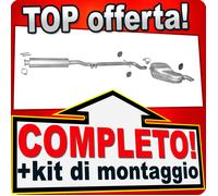 Scarico Completo per VOLVO S60 I 2.4 20V 140/170CV 2003-2009 Marmitta