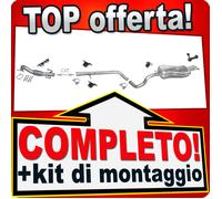 Scarico Completo per VW BORA & GOLF 4 IV Variant 1.9 TDI Motore: AGR +Tubo