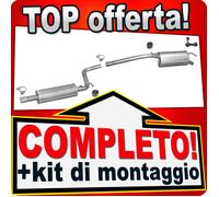 Scarico Completo per VW CADDY III 1.4 2004-2010 Marmitta