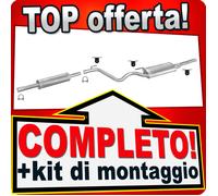 Scarico Completo per VW GOLF 3 III Variant 1.4 1.6 1.8 1.9 D Familiare Marmitta