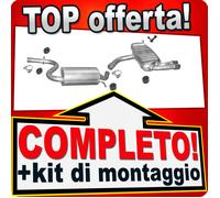 Scarico Completo per VW GOLF 6 VI e GOLF PLUS 1.4 TSI Marmitta