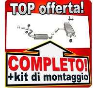 Scarico Completo per VW GOLF PLUS 1.4 FSI Marmitta