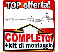 Scarico Completo per VW GOLF PLUS 1.4 TSI 122CV Marmitta