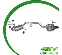 Scarico Completo per VW GOLF V VI JETTA A5 1.4 TSi +Chrom Marmitta