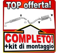 Scarico Completo per VW LUPO 1.4 TDI 1.7 SDI Marmitta