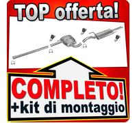 Scarico Completo per VW PASSAT 35i B4 2.0 107/115CV Marmitta