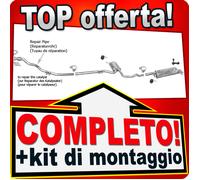 Scarico Completo per VW PASSAT B4 1.9 TDi 90/110CV Marmitta +Tubo