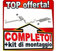 Scarico Completo per VW PASSAT B5 1.9 TDI 90CV Motore: AHH / 110CV Marmitta