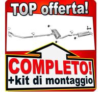 Scarico Completo per VW PASSAT B5 FL 1.9 TDI Marmitta +Tubo