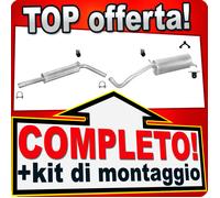 Scarico Completo per VW POLO (9N) 1.4 16V 1.4 FSI Marmitta