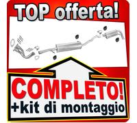 Scarico Completo per VW SHARAN I 2.0 8V Marmitta +Tubo