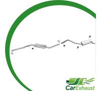 Scarico Completo per VW T4 TRANSPORTER IV 1.9 TD 68CV LWB-Lungo 1992-1995