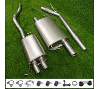 Scarico Completo per VW T5 TRANSPORTER V 2.5TDI SWB per con DPF +Tubo Marmitta