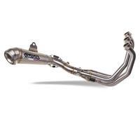 Gpr Exhaust Systems Sistema Di Scarico Completo Non Omologato Powercone Evo Triumph Trident 660 2021-2024 E5 Conical