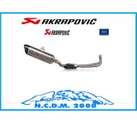 SCARICO COMPLETO RACING TITANIO ACCIAIO AKRAPOVIC T-MAX 560 2020 2022 OMOLOGATO