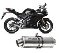 Scarico Completo Storm By Mivv Gp Acciaio Inox YAMAHA MT 125 2020 > 2023