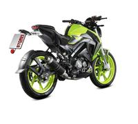 Scarico Completo Storm by Mivv Gp Nero inox per Keeway RKF 125 2021 > 2023