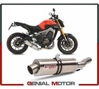 Scarico Completo Storm by Mivv Oval acciaio inox per Yamaha Mt-09 2013 > 2020