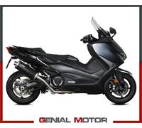 Scarico Completo Storm By Mivv Oval Black Acciaio Nero YAMAHA TMAX 560 2020 2021