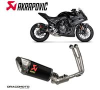 Scarico completo SUZUKI GSX-8R 800 ABS 2025 AKRAPOVIC Carbonio RC S-S8R2-EEC