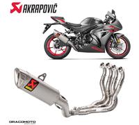 Scarico completo SUZUKI GSX-R 1000 ABS 2017-2025 AKRAPOVIC Racing RC S-S10E3-...
