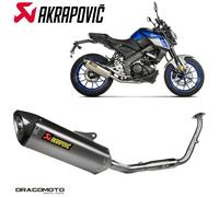 Scarico completo YAMAHA YZF-R 125 ABS 2021-2025 AKRAPOVIC S-Y125R11-HZT