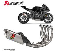 Scarico completo YAMAHA YZF-R1 1000 ABS 2015-2024 AKRAPOVIC Racing RC S-Y10E6...