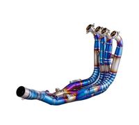 Scarico con Motocicletta Per BMW Per S1000rr Moto Marmitta Di Scarico Collegamento Tubo Centrale Completa Styem(TYPE-F)