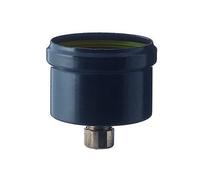 SCARICO CONDENSA STUFE A PELLET NERO OPACO MANICOTTO OTTONE ø cm.12 -FER 291606