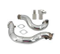 Scarico Da 3'' Per 135i 335i N54 E82 E87 E81 E90 E91 E92 2007 2008 2009 2010 2011 2012 Tubo Di Scarico Turbo Senza Catalizzatore Doppio Downpipe CRRYUQWWM