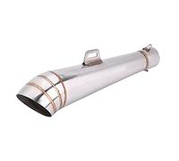 Scarico Del Silenziatore In Acciaio Inossidabile 51 Mm, Adattatore Per Silenziatore Di Scarico Per Moto Atv Modifica Universale Per, Tubo Del Silenziatore Di Scarico