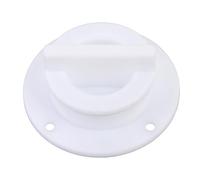Scarico della Piattaforma per Barche Fili a Sabbia in ABS ad Alta durezza Tappo Facile svitare Drenaggio Marino Scupper per Yachts motoscafi Kayak (Bianco)