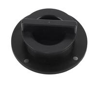 Scarico della Piattaforma per Barche Fili a Sabbia in ABS ad Alta durezza Tappo Facile svitare Drenaggio Marino Scupper per Yachts motoscafi Kayak (Nero)