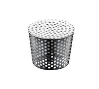 Scarico dell'acqua all'aperto Guardia d'acciaio Superfici ventilate Piccola installazione Pavimento Barriera animale per tubi di scarico Balcone ventilato in acciaio inossidabile