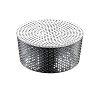 Scarico dell'acqua all'aperto Guardia d'acciaio Superfici ventilate Piccola installazione Pavimento Barriera animale per tubi di scarico Balcone ventilato in acciaio inossidabile