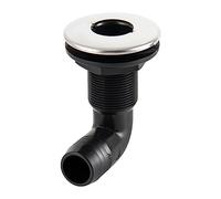 Scarico dell'acqua della barca Scupper Hardware Scafo Sentina Vent Fitting Barca Scupper Drain No. H, 1-1/8 pollici