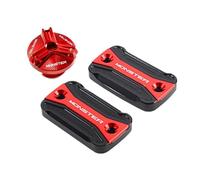 Scarico Dell'olio Coperchio Tappo Motore Per Du&cati MONSTER 600 620 M600 M620 2001-2004 Accessori Per Moto Coperture Serbatoio Liquido Freni Tappo Riempimento Olio