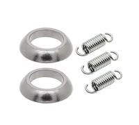 Scarico di scarico di ciambella guarnizione e kit molla compatibile con Arctic Cat 300 2x4 4x4 1998-2005 Guarnizione del tubo di scarico(Type 1)
