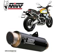 Terminali di Scarichi MIVV Gp Pro Carbonio per DUCATI SCRAMBLER 1100 2018 > 2020