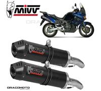 Scarichi MIVV Oval Carbonio Coppa Carbonio Honda Xl 1000 Varadero 2003 > 2011