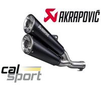 S-D8SO6-ISSSBL - Terminale Scarico Akrapovic Inox Nero Ducati Scrambler