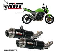 MIVV Terminali scarico K.010.L2S GP Carbon Omologati per Kawasaki Z1000 2003-2006