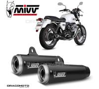 M.010.LGB - Terminali Scarico Mivv GHIBLI Inox MOTO GUZZI V7